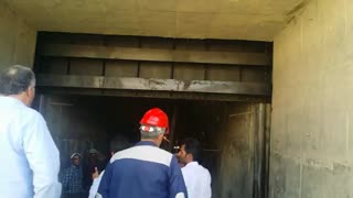 آبگیری و انداختن دریچه استابلاگ