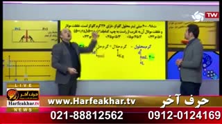 تدریس بینظیر استاد شیروانی در حرف آخر و مسائل شیمی بهترین راه کنکور  Harfeakhar.tv
