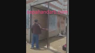 درب کشویی و ریلی