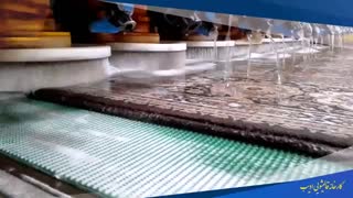 قالیشویی ادیب چطور فرش ها رو میشوره؟