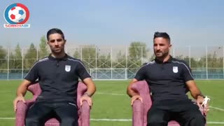 گفت و گوی جذاب با برادران محمدی - مهرداد: از پرتغالی فقط فحش بلدم