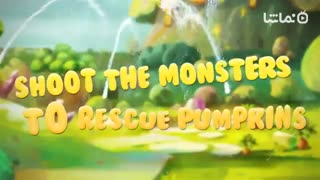 Monster Bubble: Rescue Halloween Pumpkins