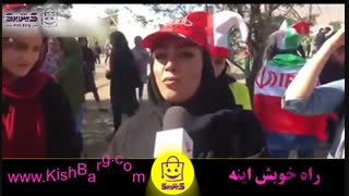 بانوان پر شور در ورزشگاه آزادی