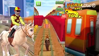 Extreme Horse Race Subway Surf