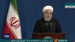 سخنرانی رئیس‌جمهور در دانشگاه تهران