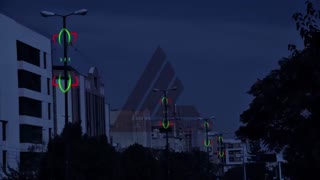 المان نورپردازی شهری