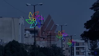 المان نورپردازی شهری