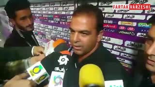 صحبت های مهابادی و کلانتری پس از بازی استقلال