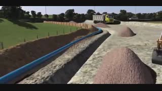 مراحل احداث خط لوله