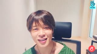 قسمتی از لایو جیمین"اشاره جیمین به ایران☆~☆"