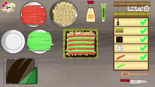 Japanese party: Sushi cooking