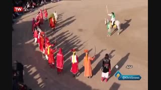 گزارش برگزاری مراسم تعزیهخوانی بیلند گناباد در شبکه استانی خراسان رضوی