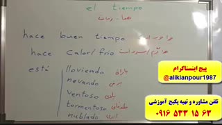 آموزش 100 % تضمینی مکالمه زبان اسپانیایی، گرامراسپانیایی ولغات اسپانیایی