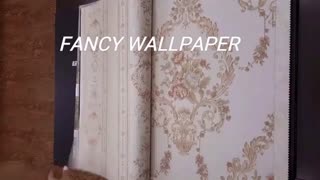 کاغذ دیواری مجلل کره ای فانسی