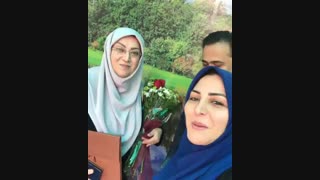خداحافظی خانم مجری از تلویزیون