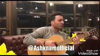 اجرای آهنگ ترکی استانبولی توسط اشکنام وفایی به نام BU AKŞAM OLÜRÜM