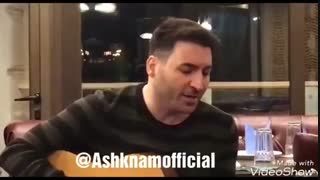 اجرای اشکنام وفایی آهنگ آتیش بازی Ashknam Vafaei