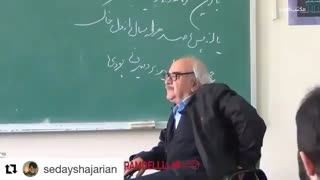 فیلم کلاس دکتر شفیعی کدکنی