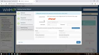 انجام تنظیمات اولیه Setup Wizard در WHMCS