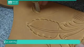 آموزش حکاکی روی چرم به صورت دستی