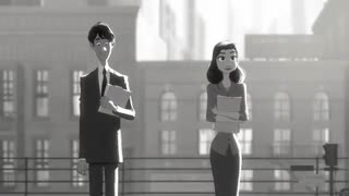 انیمیشن مرد کاغذی paperman