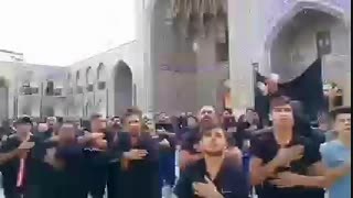 ▪️مشهدالرضا غرق در عزا و ماتم است