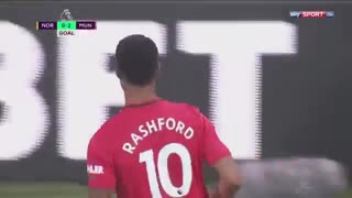 خلاصه بازی Norwich City - Manchester United