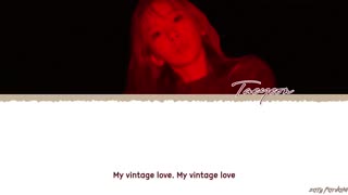 متن آهنگ Wine از TAEYEON