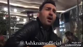 اجرای اشکنام وفایی آهنگ بمون از محسن یگانه Ashknam Vafaei