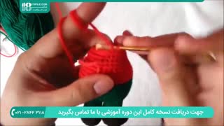 بافت عروسک با قلاب - گوزن کریسمس