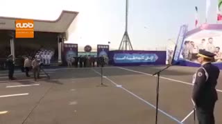 لحظاتی دیدنی از سان دیدن فرمانده کل قوا از یگان‌های حاضر در میدان