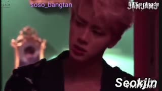 Jinnie vs. SeokJin (worldwide handsome Jin)BTS مومنت هایی مررررگ از جین