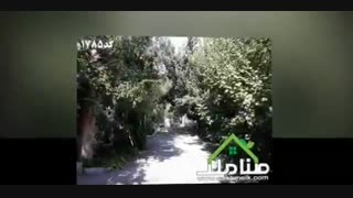 1000 متر باغ با درختان قدیمی کد1785