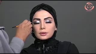 میکاپ هالووین مدل آنجلینا جولی در فیلم شیطان صفت یا سفید برفی