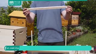 ساخت کندو عسل دو طبقه - برداشت اسان عسل