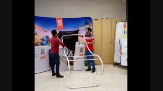 استند پارچه ای سینوسی نگاران