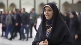 عکس العمل جالب مردم در مقابل دوربین حرم