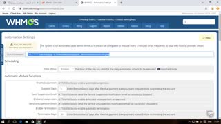 تنظیمات کرون جاب در WHMCS
