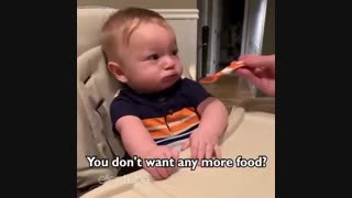 بچه غذا بخور غذا نمیخورمممممممم اه صداگذاری یعقوب
