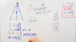 ریاضی 9 - فصل 3 - بخش 2 : نحوه ی پیدا کردن فرض ها و اثبات حکم