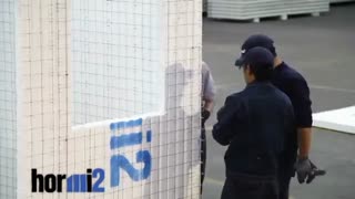 تری دی پنل  -  اتصالات دیوارها به هم- تست زلزله