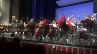 اجرای آهنگ  Boy with LV از BTS در ارکستر سمفونیک تهران