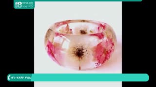 نمونه کار زیورآلات رزینی