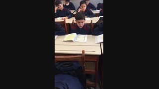 قرائت قران کریم توسط محمد تقی قره باغ ششم یک قوچی دبستان نسل قلم ارومیه