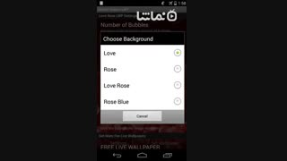 Love Rose Free Live Wallpaper