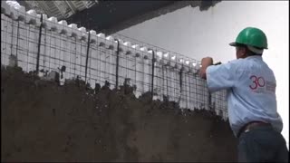 تری دی پنل . اجرای کامل یک ساختمان با نمایش تمام جزئیات