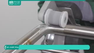 آموزش صیقل دادن نرده استیل