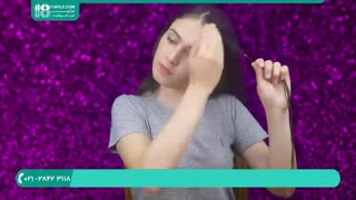 صاف و بلند کردن موها با کراتینه کردن