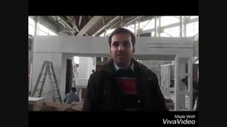 روز دوم از مراحل آماده‌سازی پنجمین  نمایشگاه تراکنش ایران