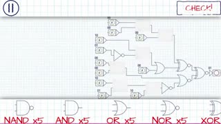 Logic Gates - Electronic Simulator and learning!
